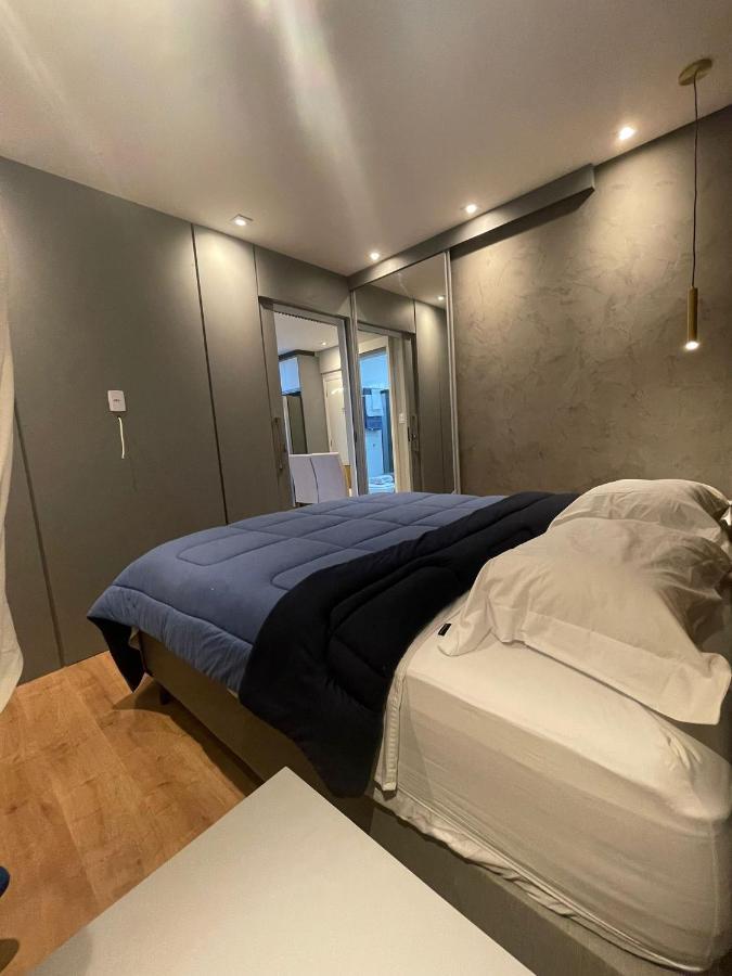 Flat Completo No Gonzaga Santos Uma Quadra Da Praia Экстерьер фото